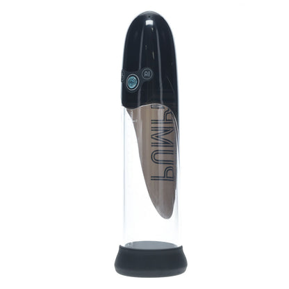 PUMPED Aqua-Pro Auto Pump - /Clear USB Rechargeable AI-Enabled Submersible Auto Penis Pump – Black