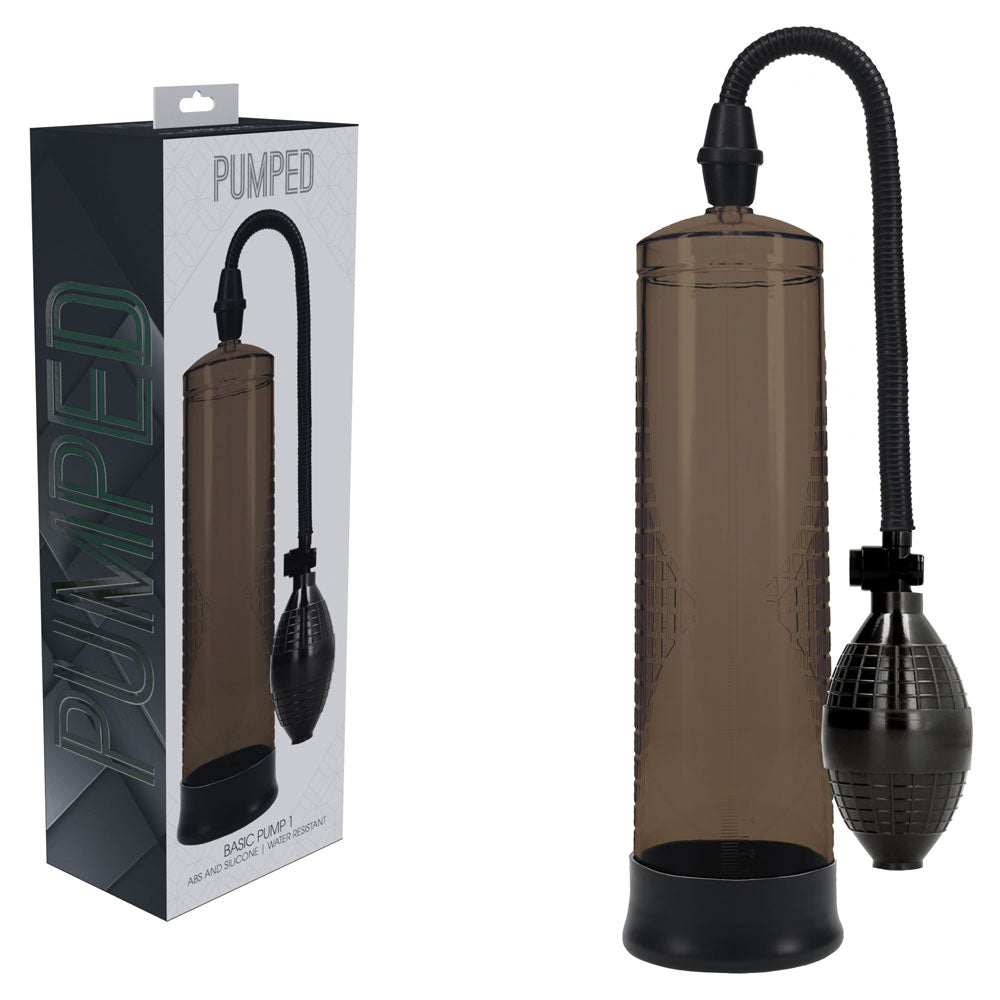 PUMPED Basic Pump 1 - Penis Pump – Black