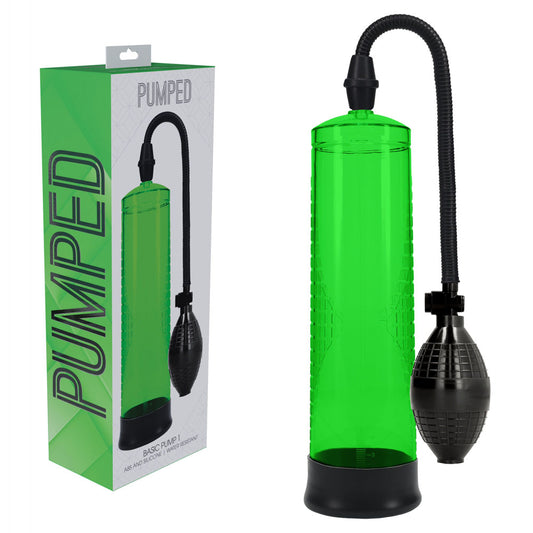 PUMPED Basic Pump 1 - Penis Pump – Green