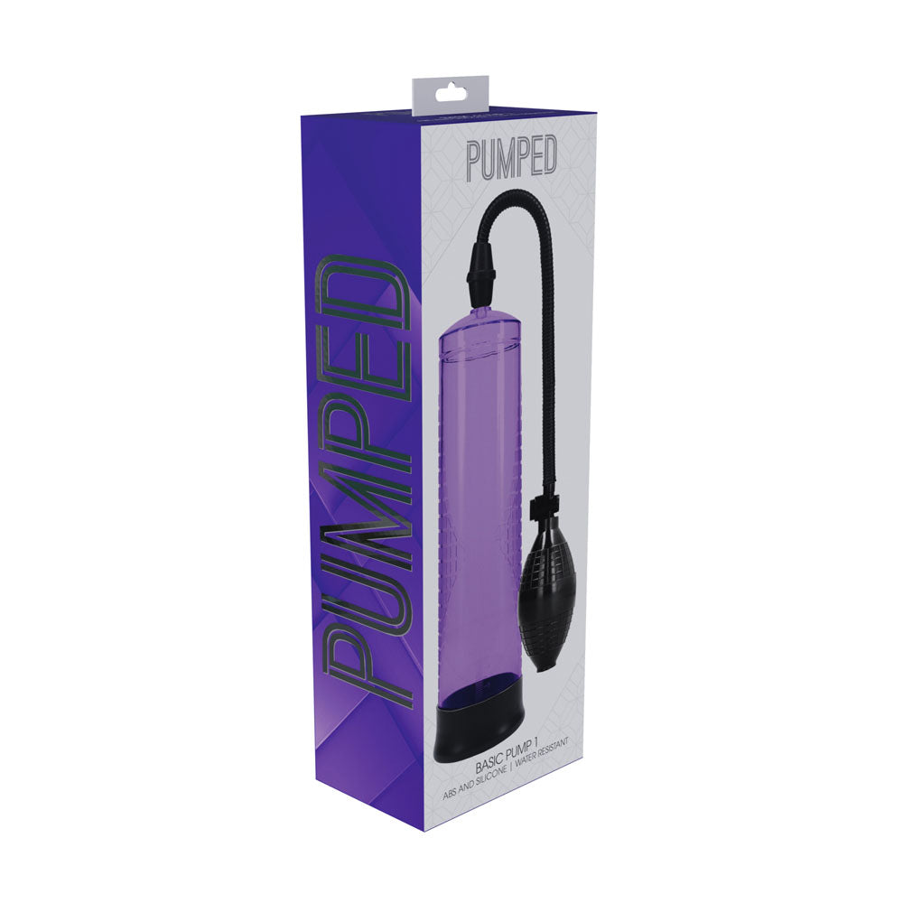 PUMPED Basic Pump 1 - Penis Pump – Purple