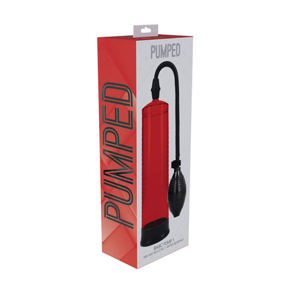PUMPED Basic Pump 1 - Penis Pump – Red