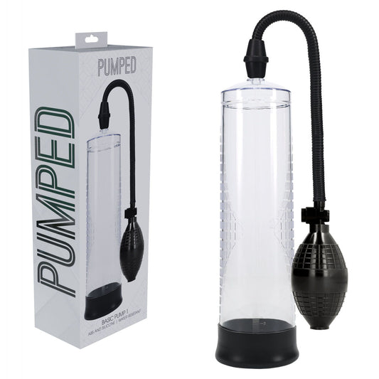 PUMPED Basic Pump 1 - Transparent - Penis Pump