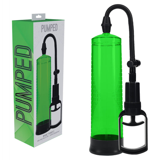 PUMPED Basic Pump 2 - Penis Pump – Green