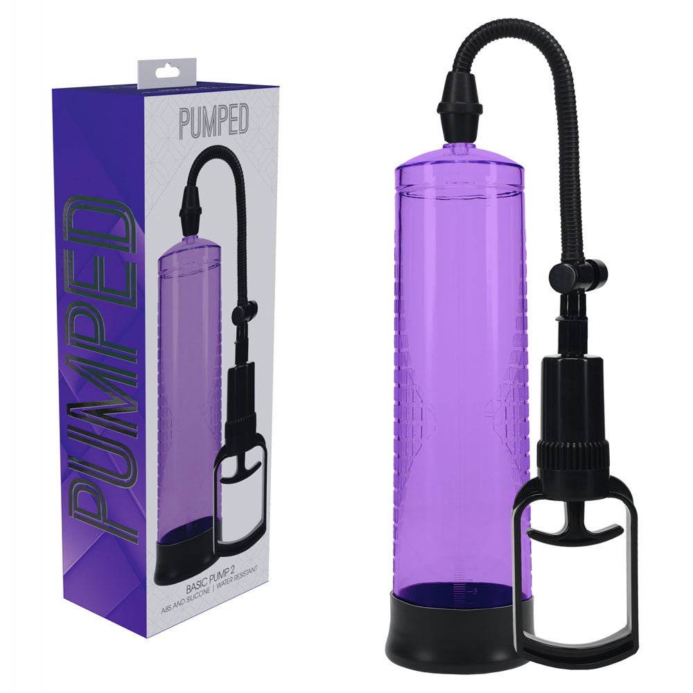 PUMPED Basic Pump 2 - Penis Pump – Purple