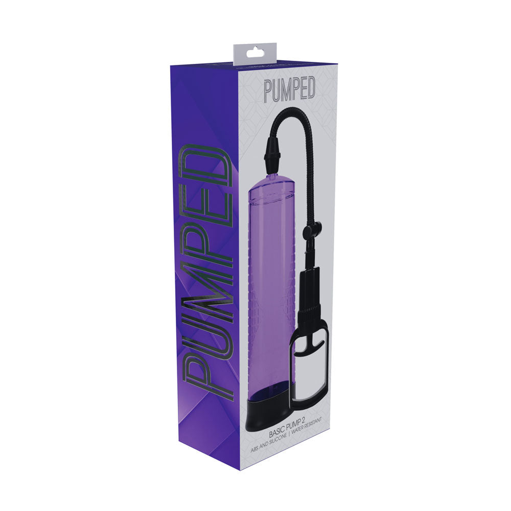 PUMPED Basic Pump 2 - Penis Pump – Purple