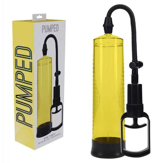 PUMPED Basic Pump 2 - Penis Pump – Yellow