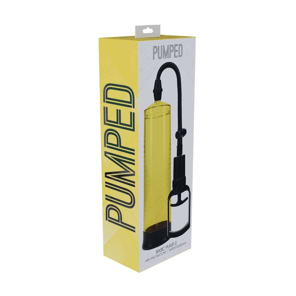 PUMPED Basic Pump 2 - Penis Pump – Yellow