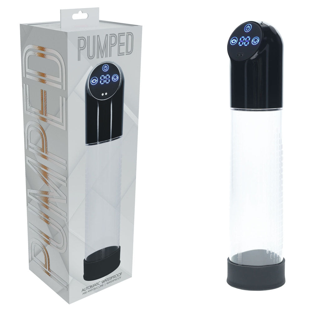 PUMPED Automatic Waterproof Pump - /Clear USB Rechargeable Automatic Penis Pump