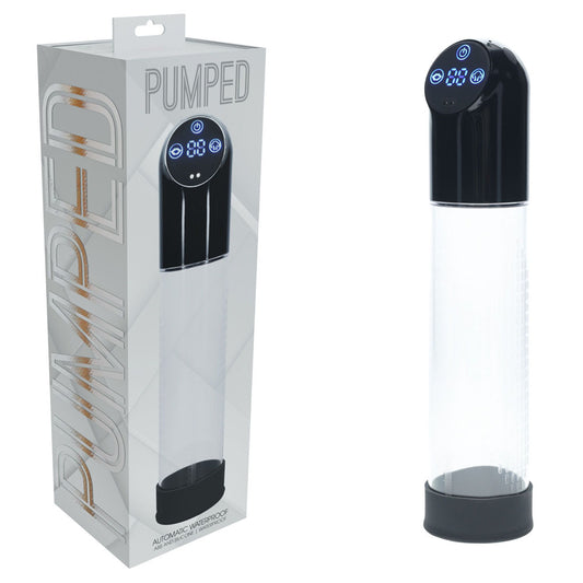 PUMPED Automatic Waterproof Pump - /Clear USB Rechargeable Automatic Penis Pump