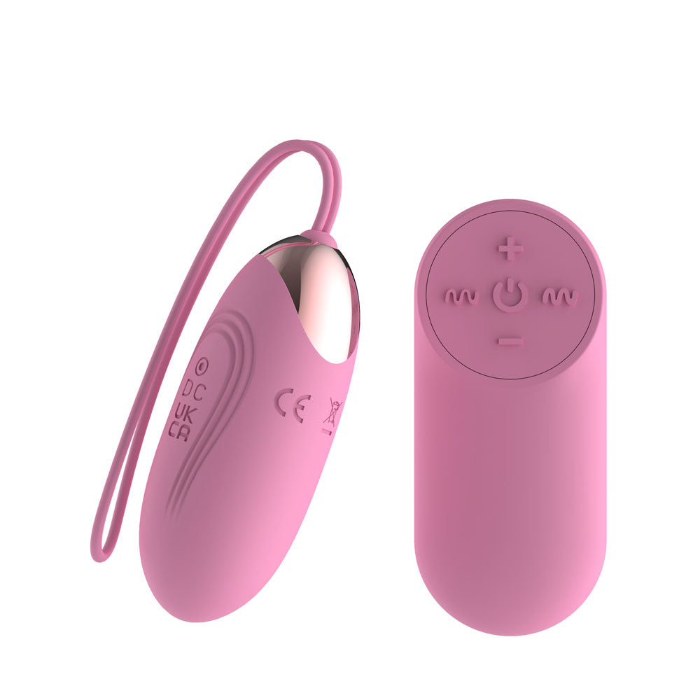 Passion Play Silicone Vibrating Egg - Small - USB Rechargeable Vibrating Egg with Wireless Remote