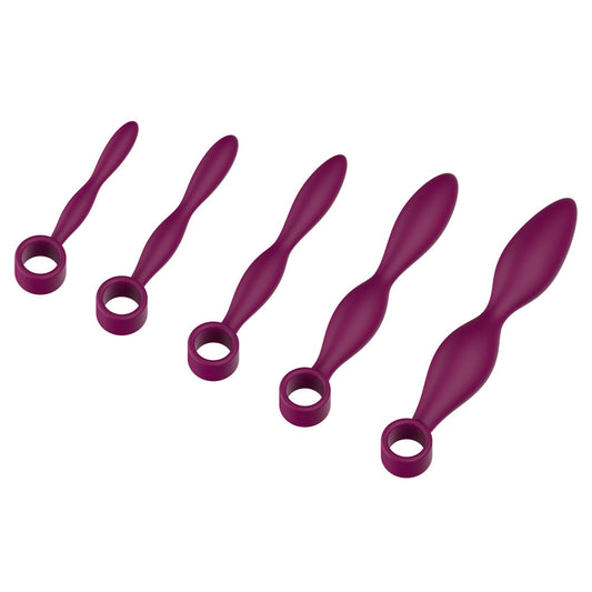 Passion Play Silicone Dilator Set - Dilator Kit - Set of 5 Sizes