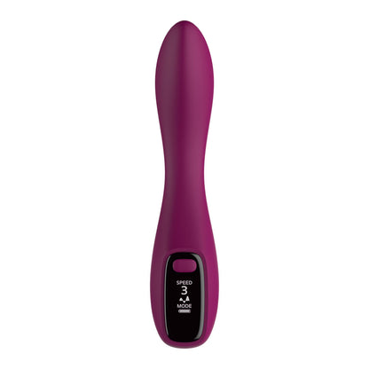 Passion Play G-Spot Vibrator with LED Display – Purple
