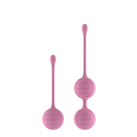 Passion Play Silicone Kegel Ball Set - Kegel Balls - Set of 2 Items