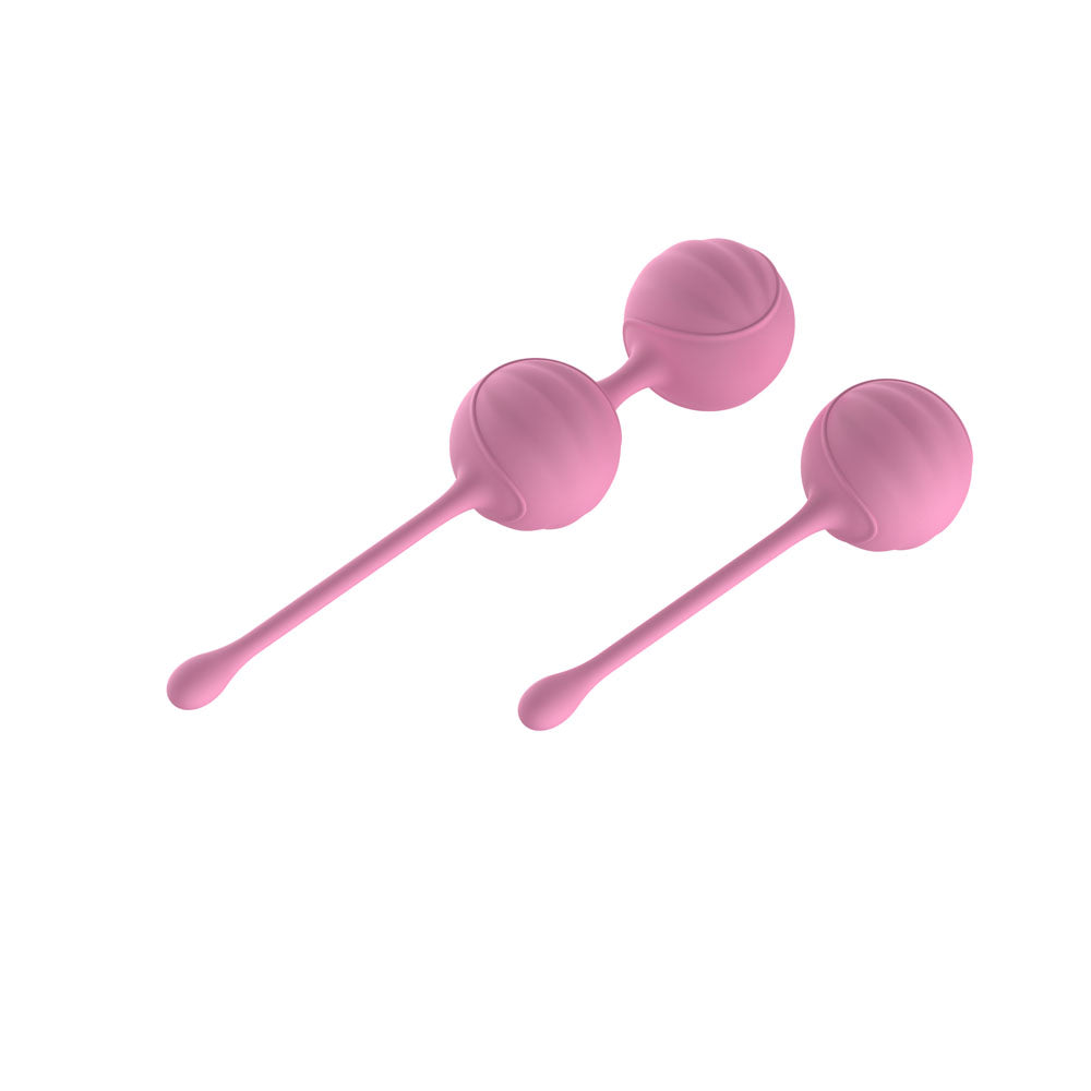 Passion Play Silicone Kegel Ball Set - Kegel Balls - Set of 2 Items