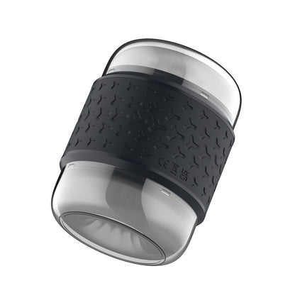 Passion Play Rechargeable Double-Ended Stroker – Clear
