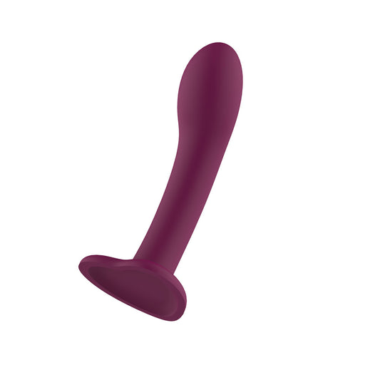 Passion Play Liquid Silicone Smooth Dildo – Purple