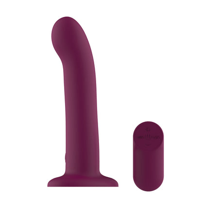 Passion Play Remote-Controlled Vibrating Dildo PP0233 – Purple