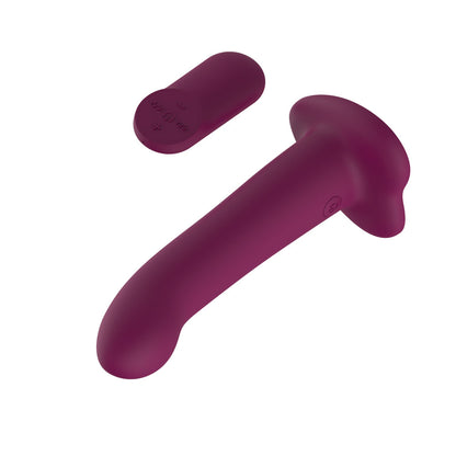 Passion Play Remote-Controlled Vibrating Dildo PP0233 – Purple