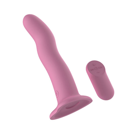 Passion Play Remote-Controlled Vibrating Dildo PP0235 – Pink
