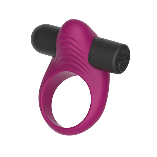 Passion Play Rechargeable Vibrating Ring PP0246 – Purple