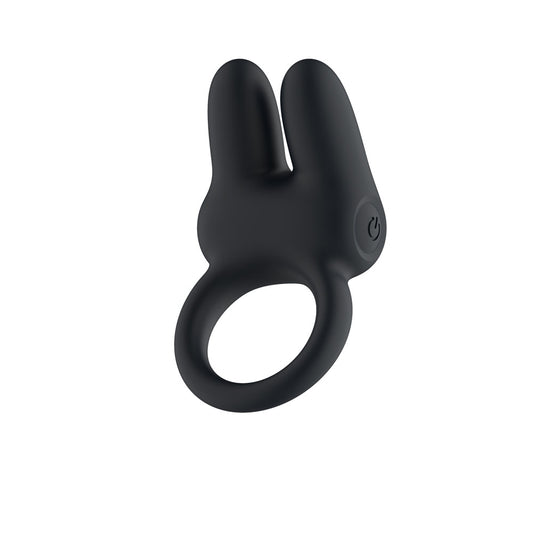 Passion Play Dual Motors Vibrating Cockring - USB Rechargeable Vibrating Cock Ring