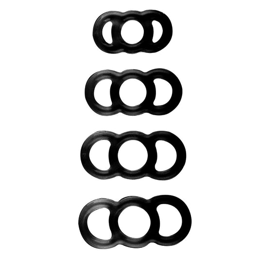 LuvPump ComFit Silicone Rings - Silicone Rings - Set of 4 Sizes