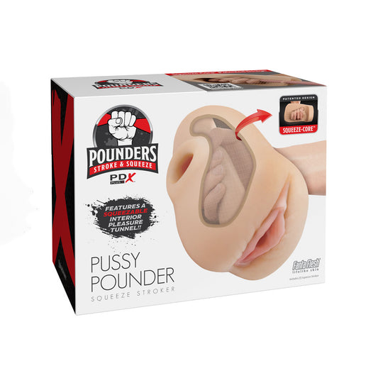 PDX Plus Pussy Pounder Squeeze Stroker - Vagina Stroker