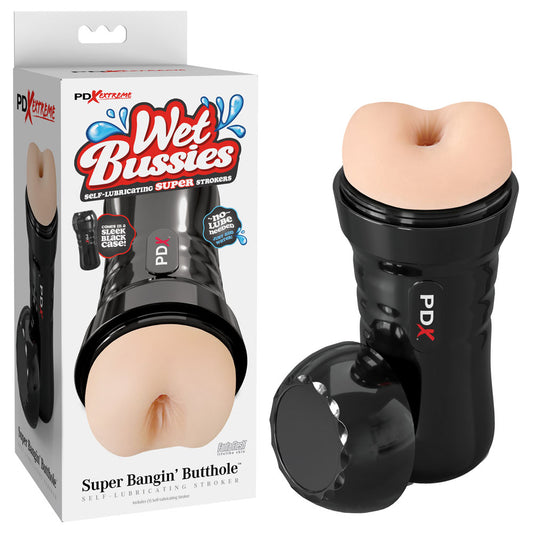 PDX Wet Bussies Super Bangin Butt - Light - Anal Stroker
