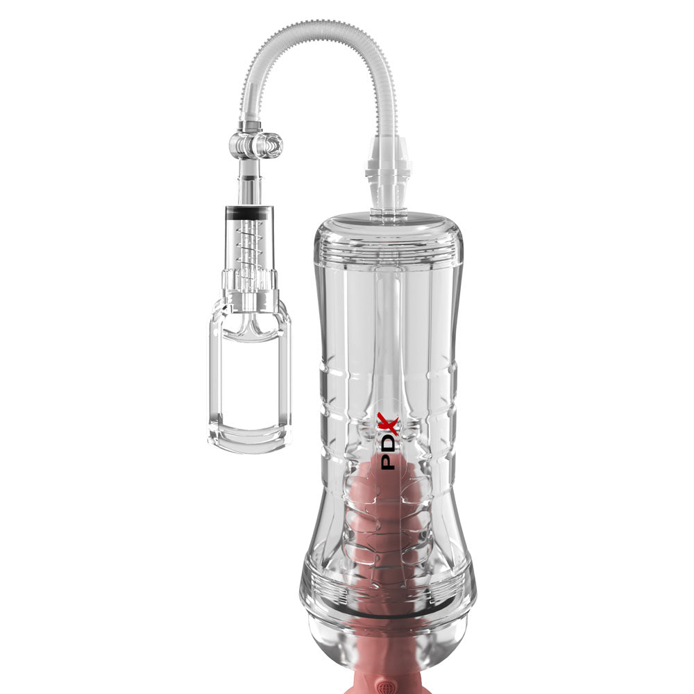 PDX Elite ViewTube Vac XXL Pump Stroker - Vagina Stroker with Suction Pump