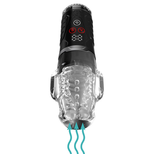 PDX Elite Ultra Milker Pro - USB Rechargeable Vibrating & Sucking Auto Stroker