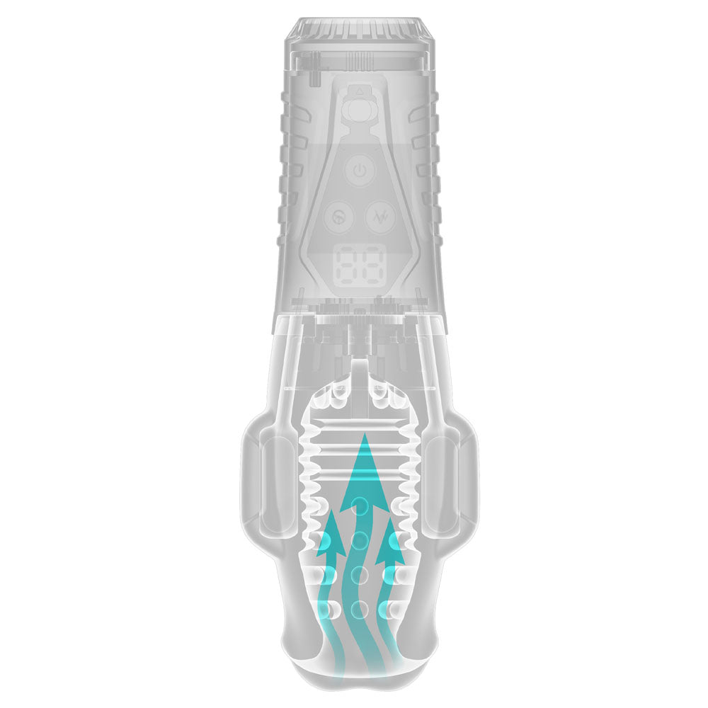 PDX Elite Ultra Milker Pro - USB Rechargeable Vibrating & Sucking Auto Stroker