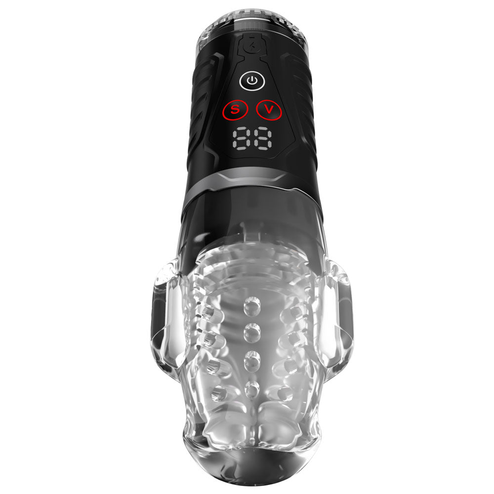 PDX Elite Ultra Milker Pro - USB Rechargeable Vibrating & Sucking Auto Stroker