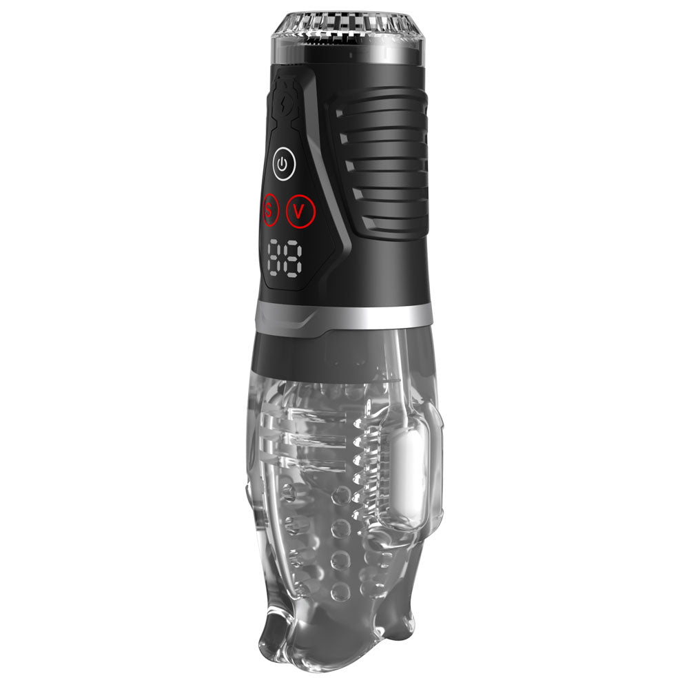 PDX Elite Ultra Milker Pro - USB Rechargeable Vibrating & Sucking Auto Stroker