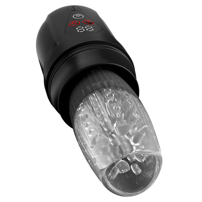 PDX Elite Mega-Bator Pro - USB Rechargeable Vibrating & Spinning Auto Stroker