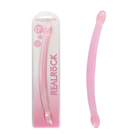 REALROCK Non Realistic Double Dong 17'' - 42 cm Double Dong – Pink