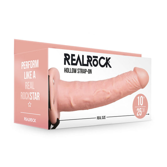 REALROCK Hollow Strap-on - 24.5 cm - 24.5 cm Hollow Strap-On