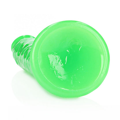 REALROCK 29 cm Slim Glow in the Dark Neon - Glow in Dark 29 cm (11'') Dong – Green