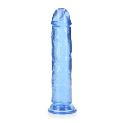 REALROCK 20 cm Straight Dildo - 20 cm (8'') Dong – Blue