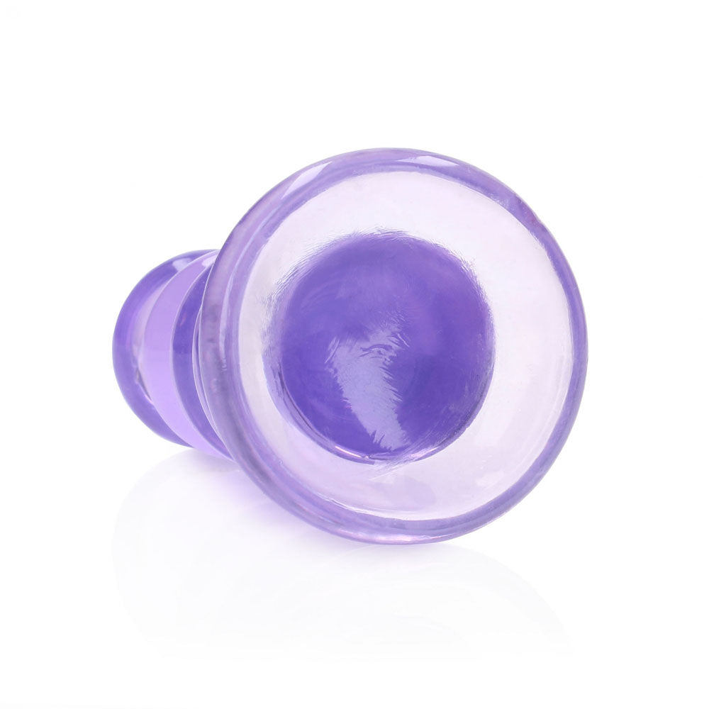 REALROCK 14 cm Curvy Anal Plug - 14 cm (4.5'') Butt Plug – Purple