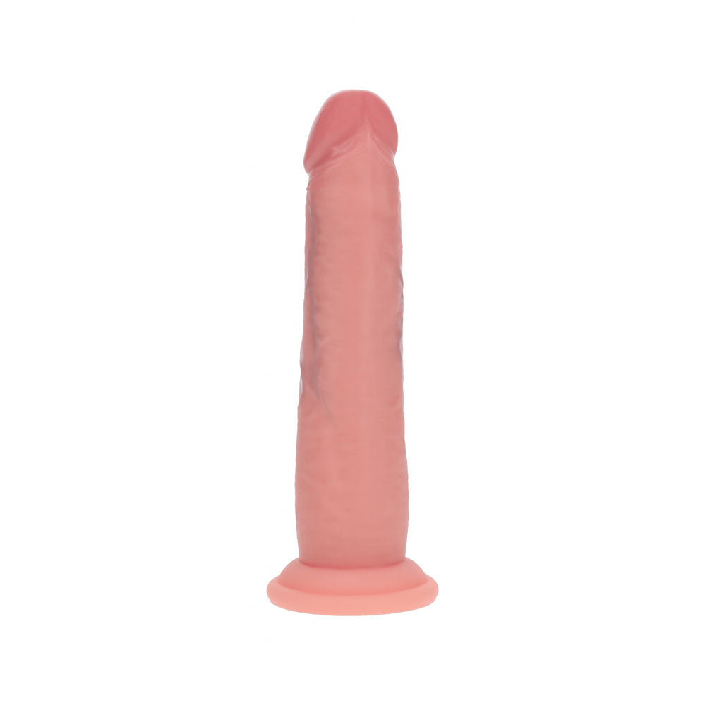 REALROCK Dual Density 7'' Sliding Skin Silicone Dildo - 15.2 cm Sliding Skin Dildo