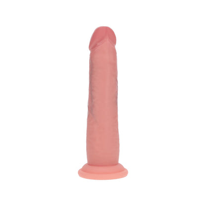 REALROCK Dual Density 7'' Sliding Skin Silicone Dildo - 15.2 cm Sliding Skin Dildo