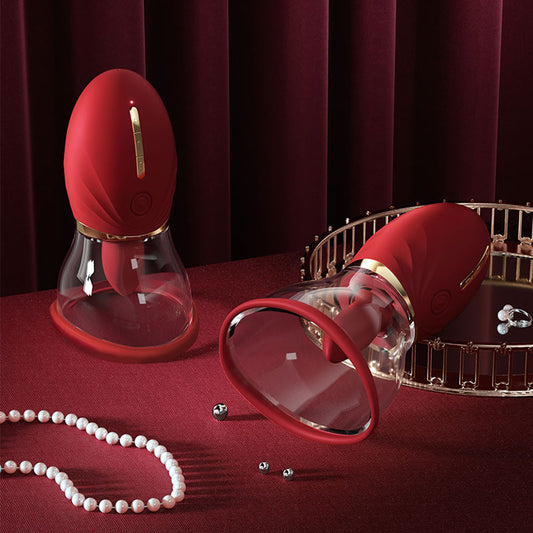 LuvPump Adoramor - USB Rechargeable Licking & Sucking Ladies Pump