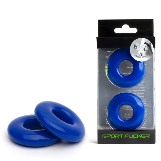Sport Fucker Stacker Rings – Blue