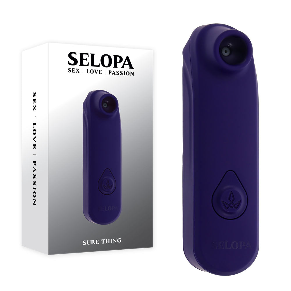 Selopa SURE THING - Vibrating & Sucking Stimulator