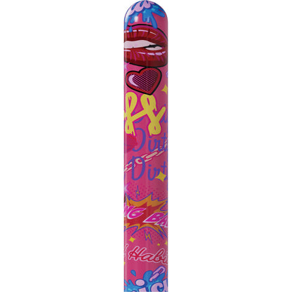 S-LINE Kaotix Pop Art - 17.8 cm USB Rechargeable Vibrator