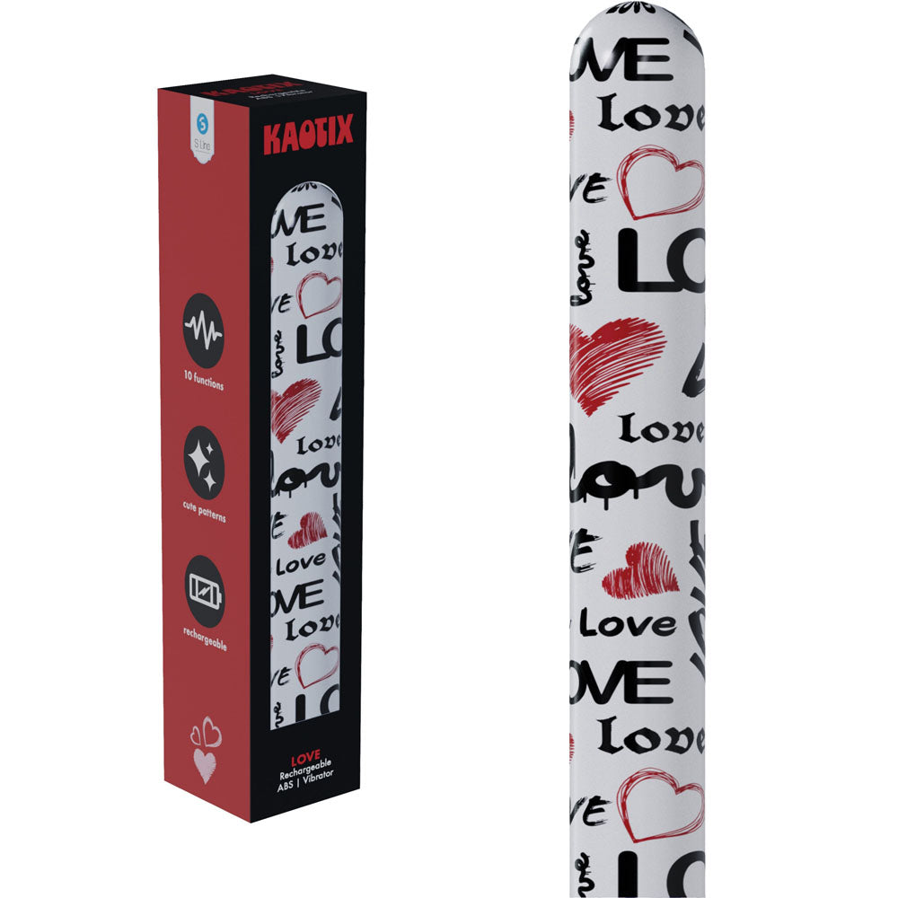 S-LINE Kaotix Love - 17.8 cm USB Rechargeable Vibrator