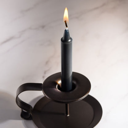 LaCire Drip Pillar Candles – Black