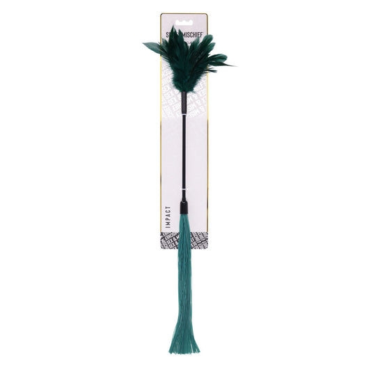 Sex & Mischief Indica Feather Tickler - Feather Tickler Whip