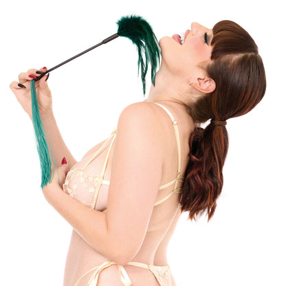 Sex & Mischief Indica Feather Tickler - Feather Tickler Whip