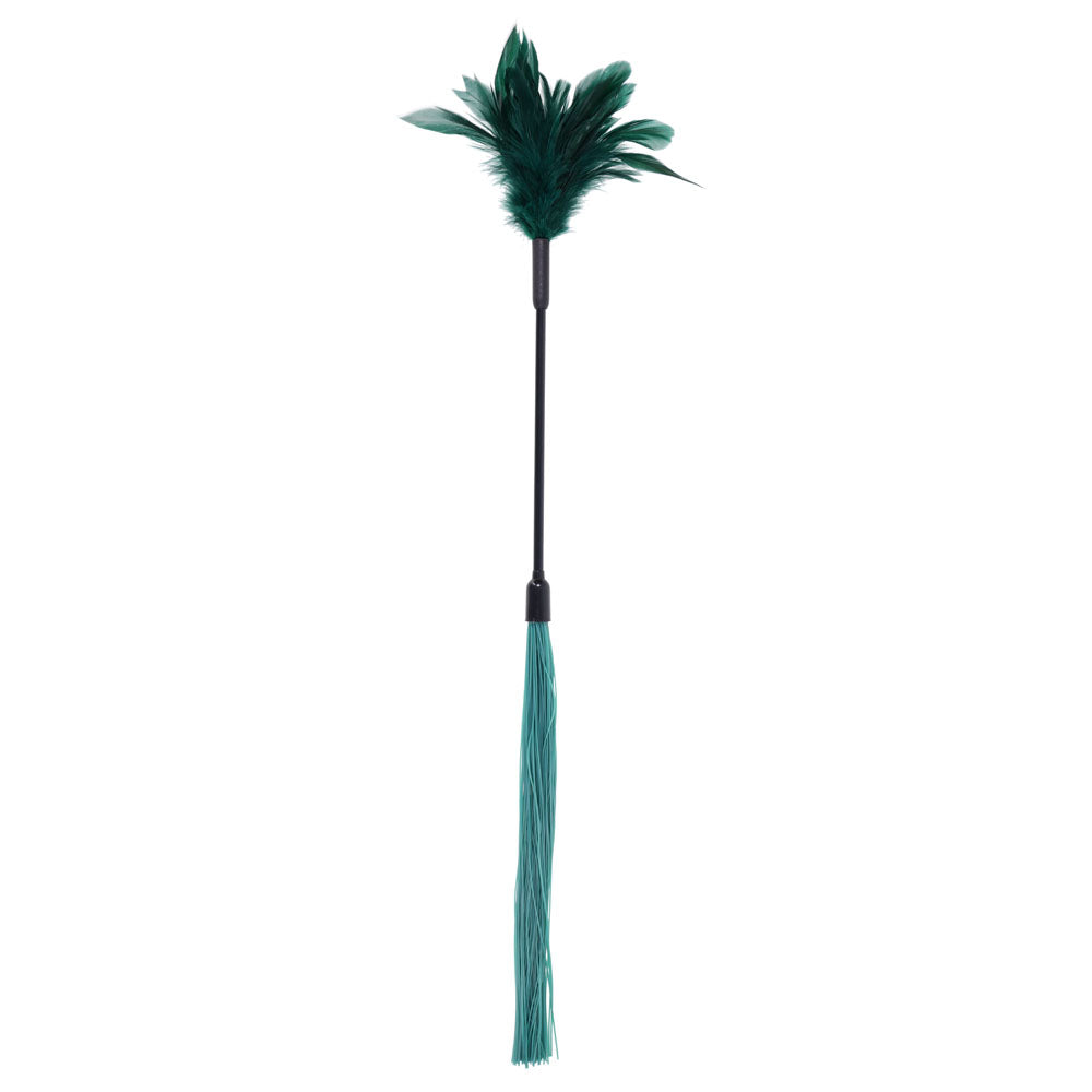 Sex & Mischief Indica Feather Tickler - Feather Tickler Whip